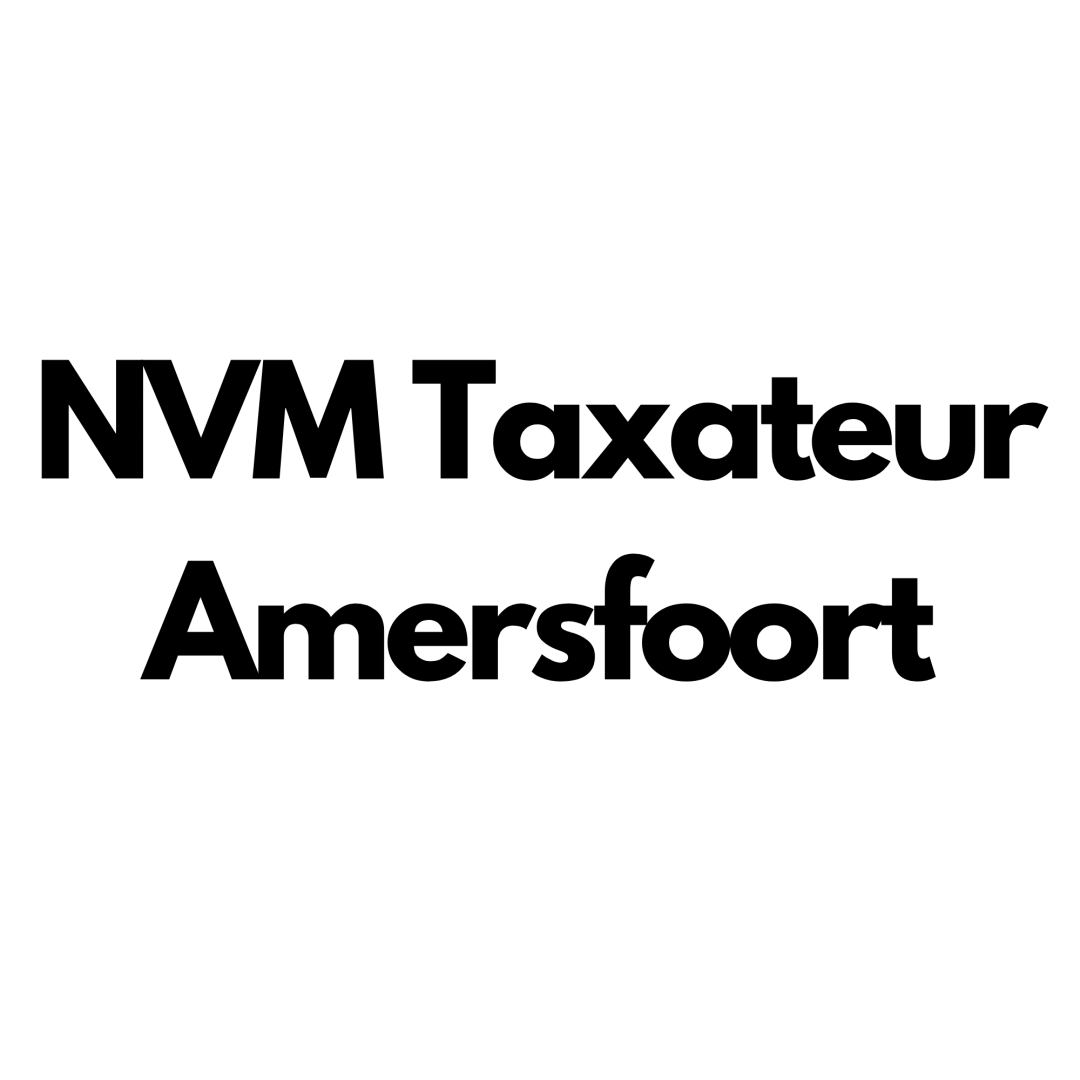 TaxatieTarieven.nl Logo NVM Taxateur Amersfoort