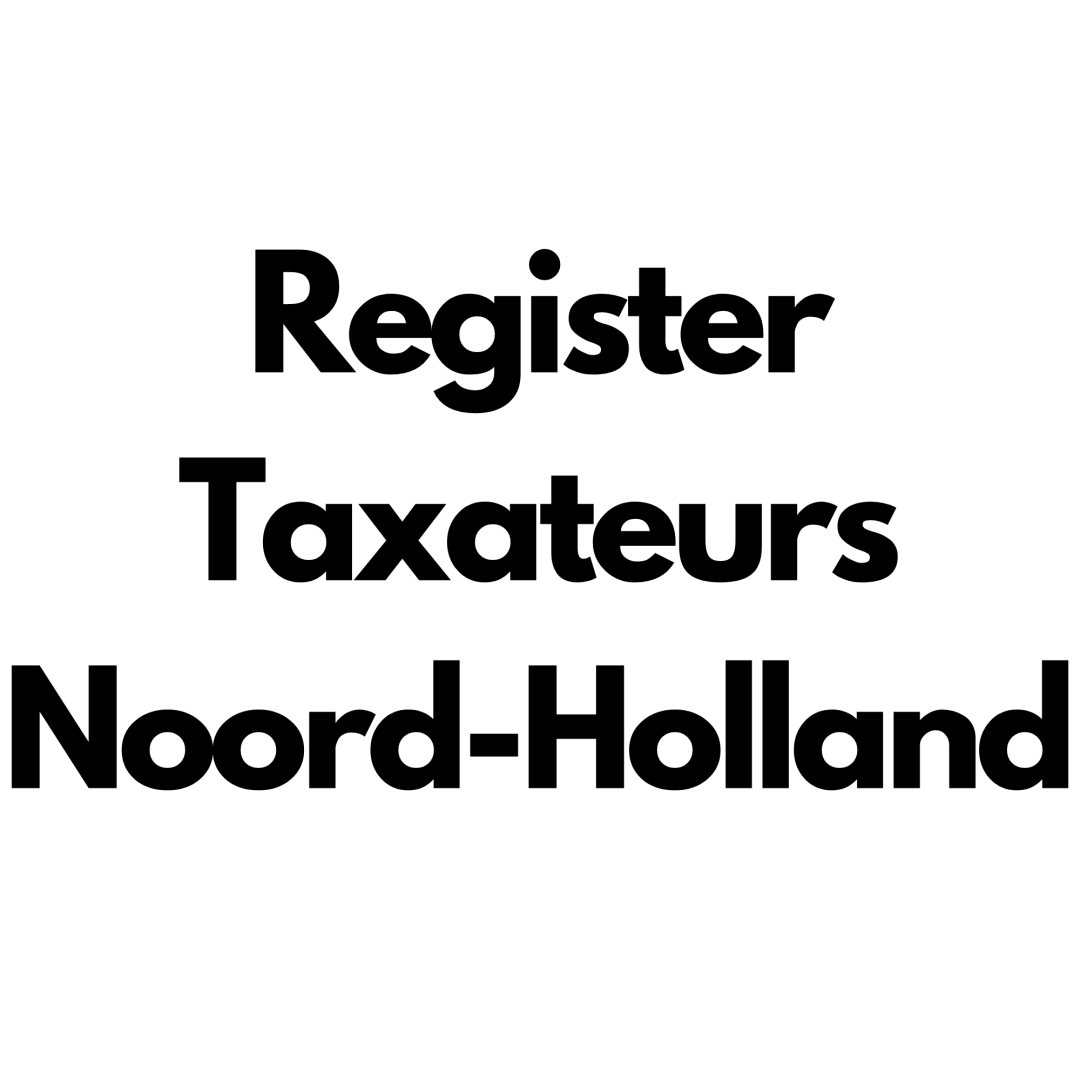 TaxatieTarieven.nl Logo Register Taxateurs Noord-Holland
